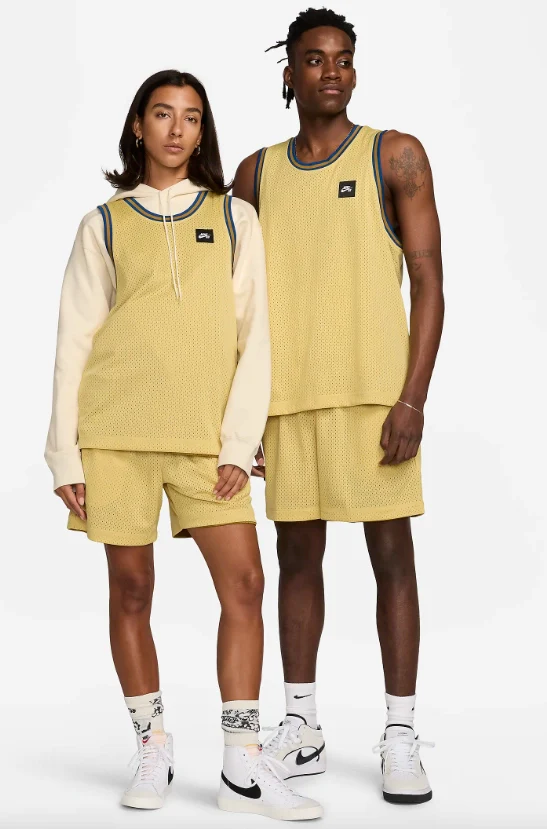 Nike SB - Basketball Skate Shorts | Gold - Image 2