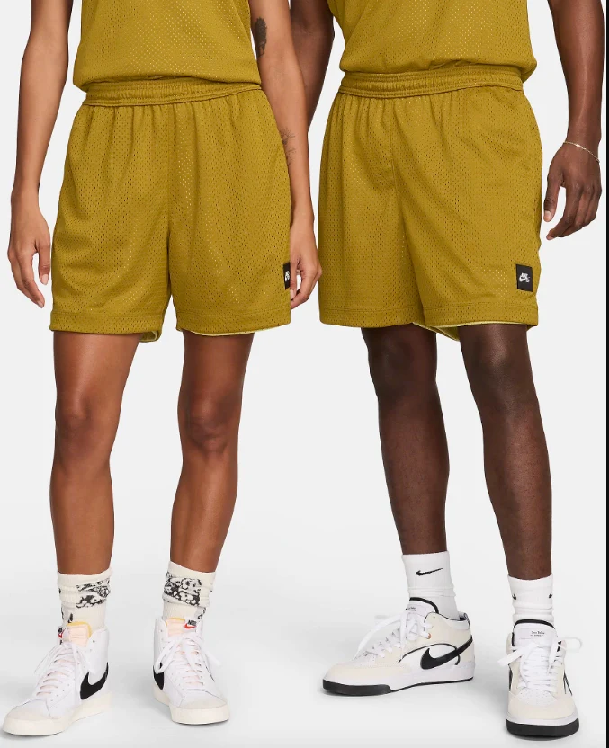 Nike SB - Basketball Skate Shorts | Gold - Image 3