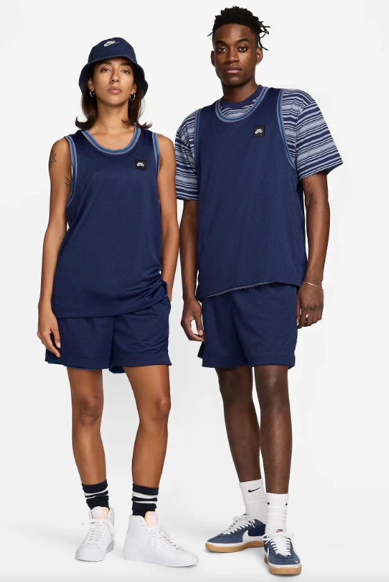 Nike SB - Basketball Skate Shorts | Navy - Image 3