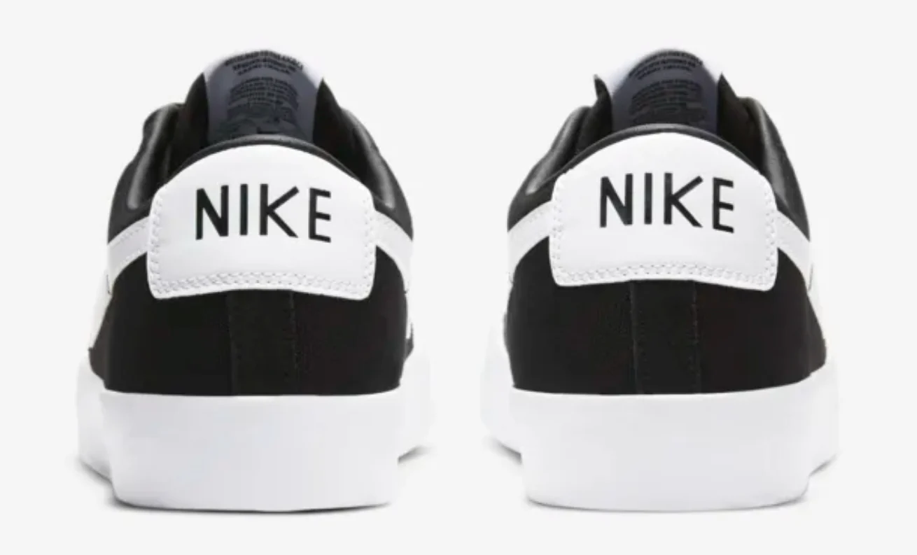 Nike SB - Blazer Low Pro GT Shoes | Black White - Image 3