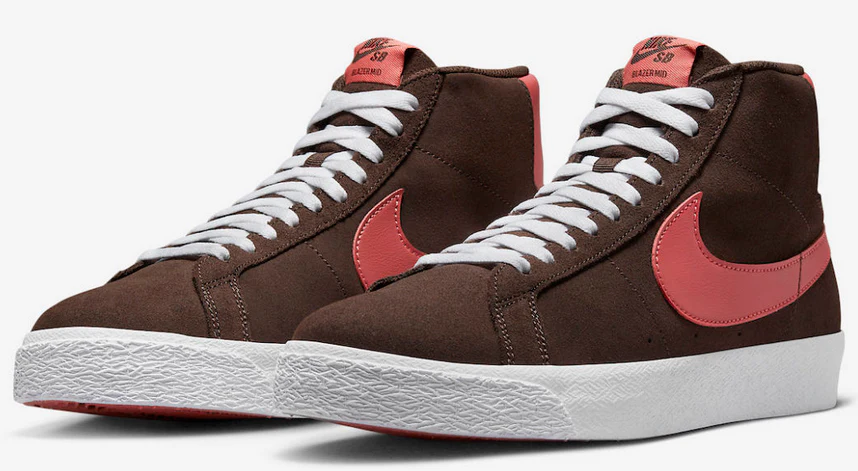 Nike SB - Blazer Mid Shoes | Baroque Brown Adobe - Image 3