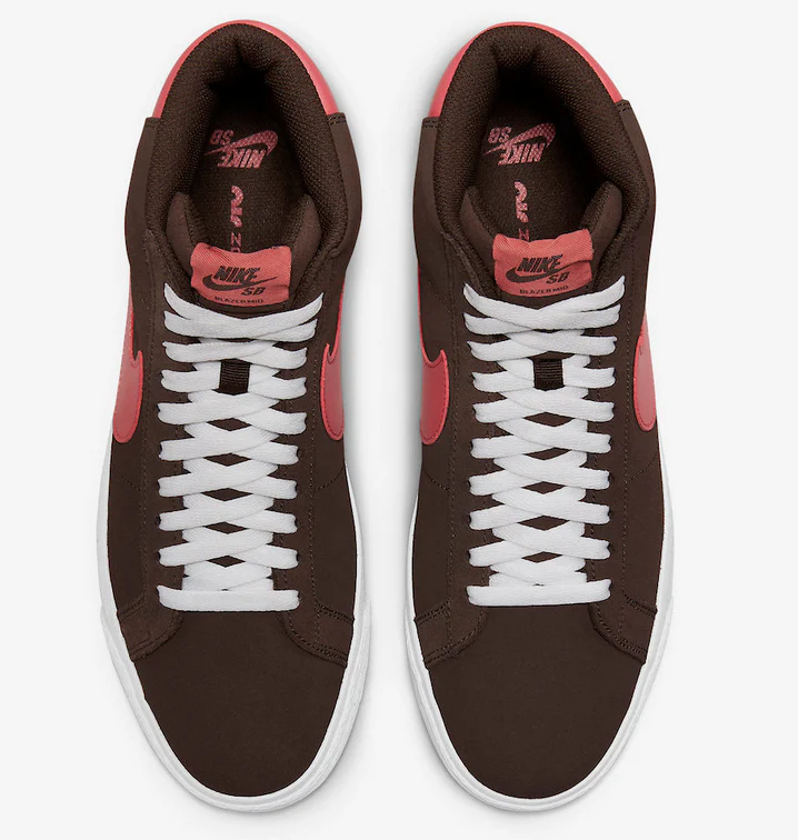 Nike SB - Blazer Mid Shoes | Baroque Brown Adobe - Image 4