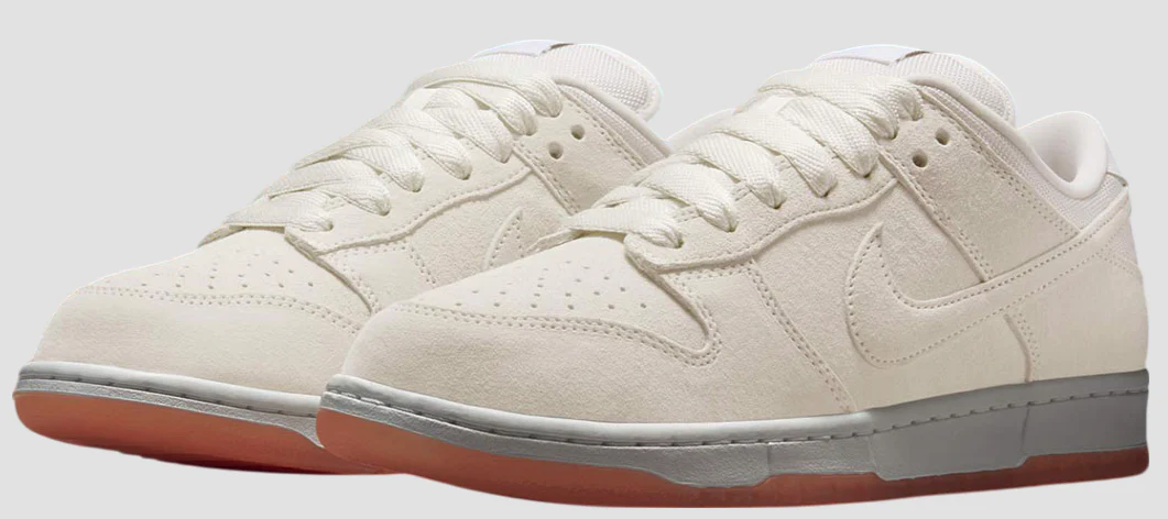 Nike SB - Dunk Low Pro B Shoes | Pale Ivory - Image 3