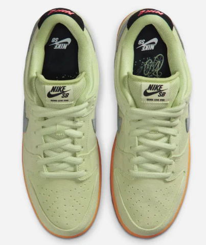 Nike SB - Dunk Low Pro Premium Shoes | Liquid Lime (Verdugo) - Image 4