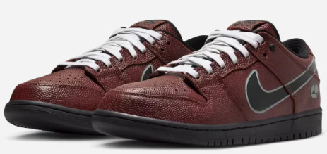 Nike SB - Dunk Low Pro QS Shoes | Dark Pony Black (Limosine) - Image 3