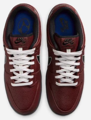 Nike SB - Dunk Low Pro QS Shoes | Dark Pony Black (Limosine) - Image 4