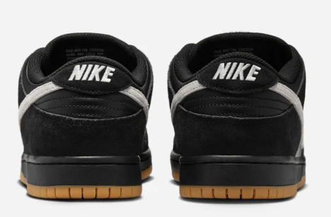 Nike SB - Dunk Low Pro Shoes | Black White Black - Image 5