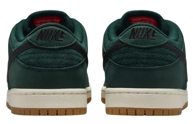 Nike SB - Dunk Low Pro Shoes | Deep Fir Black - Image 5