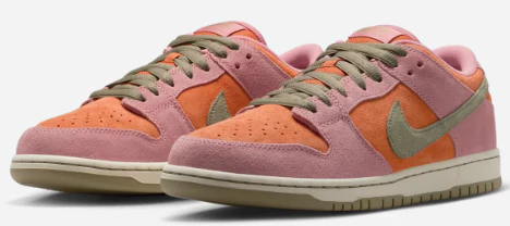 Nike SB - Dunk Low Pro Shoes | Red Stardust - Image 3
