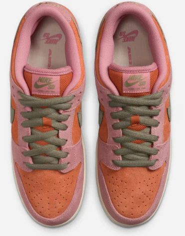 Nike SB - Dunk Low Pro Shoes | Red Stardust - Image 4