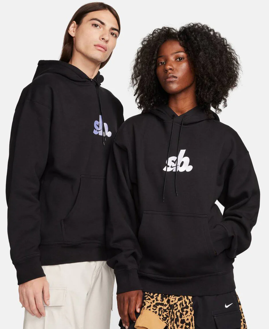 Nike SB - Embroidered SB Hoodie | Black - Image 2