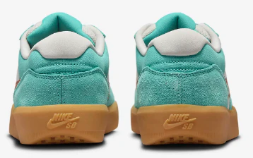 Nike SB - Force 58 Shoes | Green Frost Dark Russet - Image 5