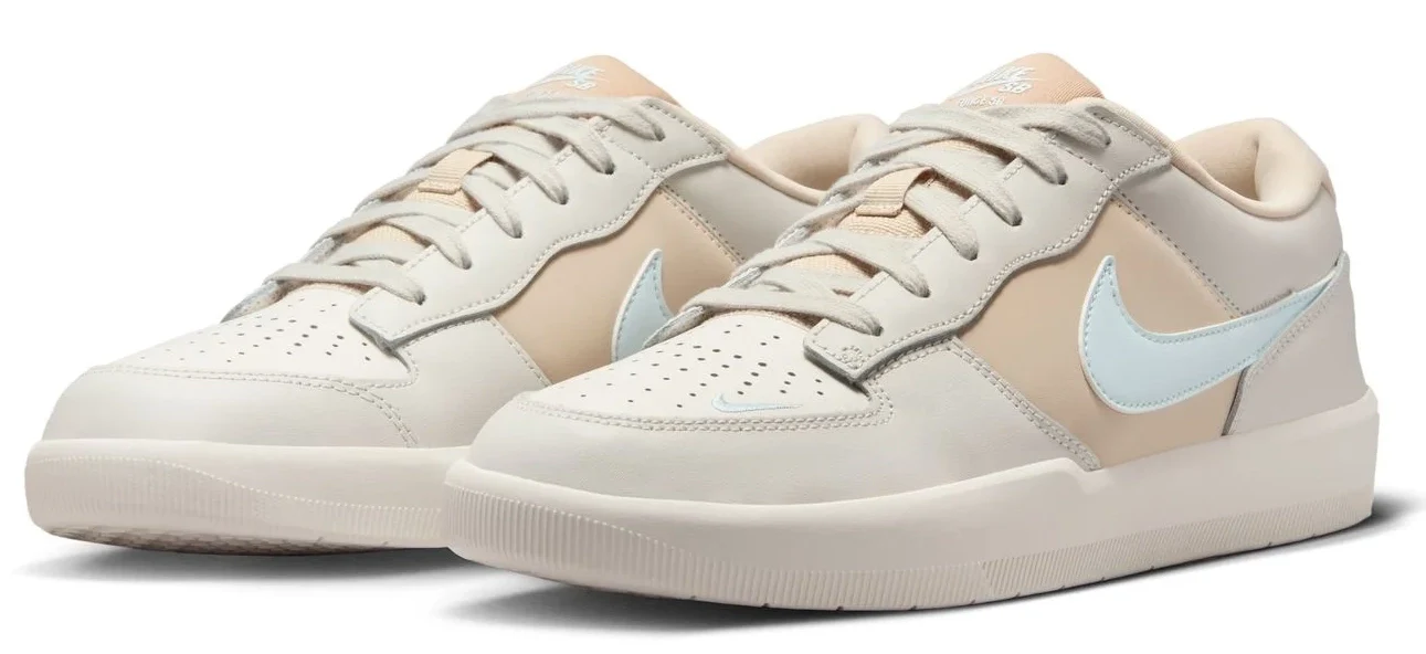 Nike SB - Force 58 Premium Shoes | Light Bone Glacier Blue - Image 3