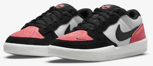 Nike SB - Force 58 Shoes | Pink Salt White Black - Image 3