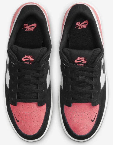 Nike SB - Force 58 Shoes | Pink Salt White Black - Image 4