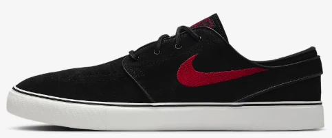 Nike SB - Janoski OG+ Shoes | Black Red - Image 2