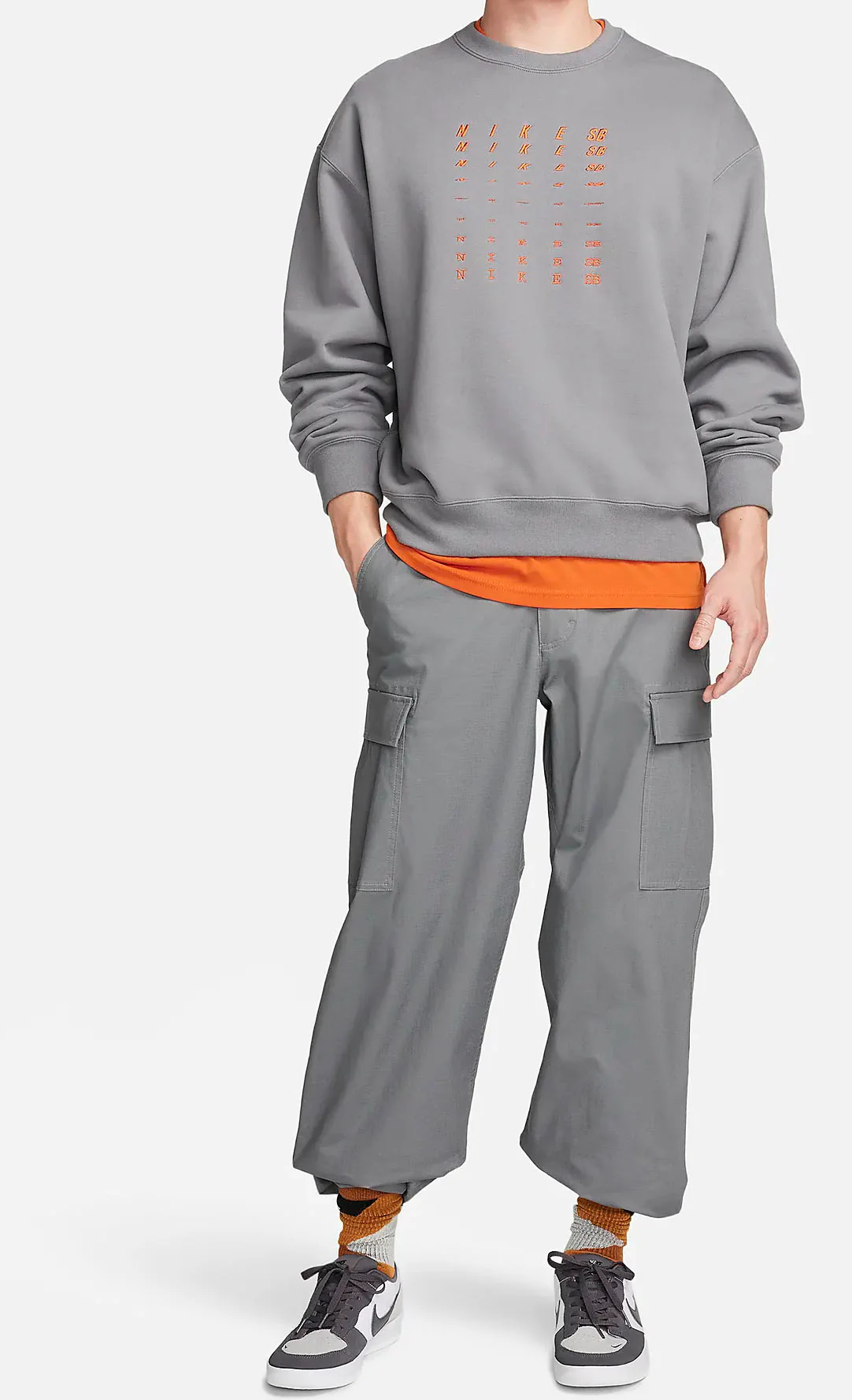 Nike SB - Kearny Cargo Pants | Smoke Grey - Image 6
