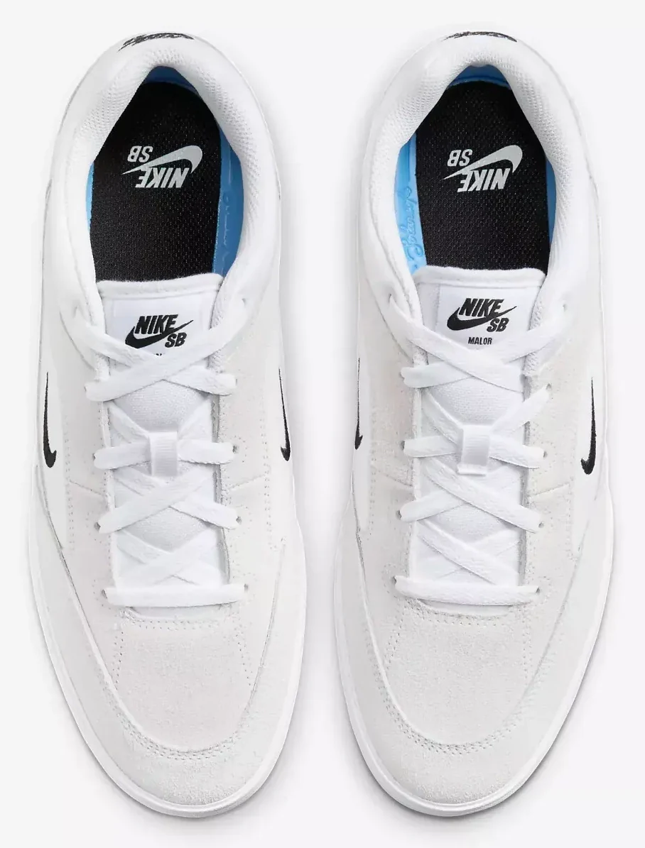 Nike SB - Malor Shoes | Summit White Black - Image 4