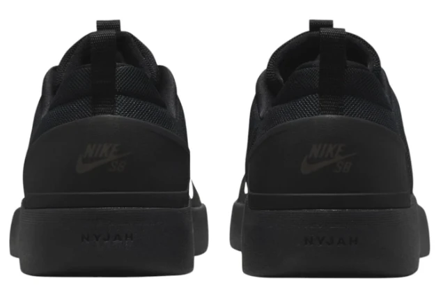 Nike SB - Nyjah 4 Shoes | Black Black - Image 5