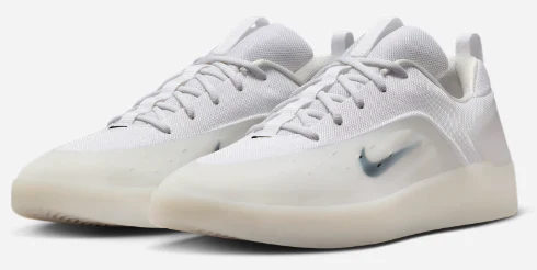 Nike SB - Nyjah 4 Shoes | White Black - Image 3