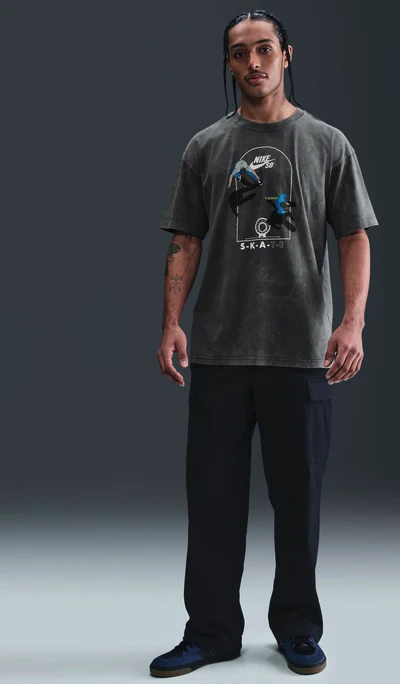 Nike SB - OC Court Tee | Anthracite - Image 2