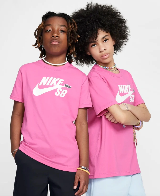 Nike SB - SB Icon Kids Tee | Alchemy Pink