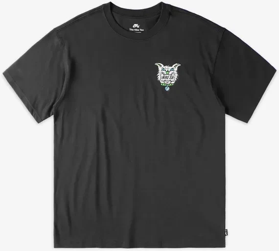 Nike SB - Skate Max90 Tee | Off Black - Image 2