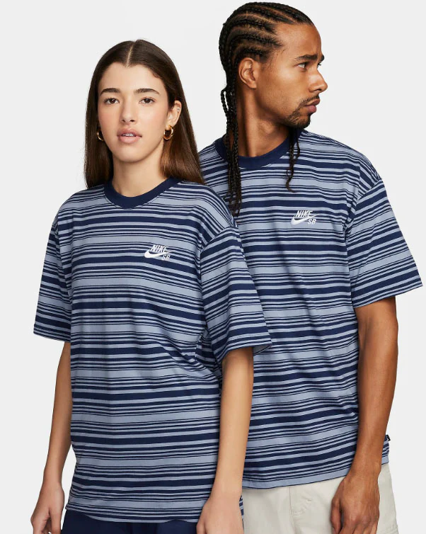 Nike SB - Striped Skate Tee | Ashen Slate