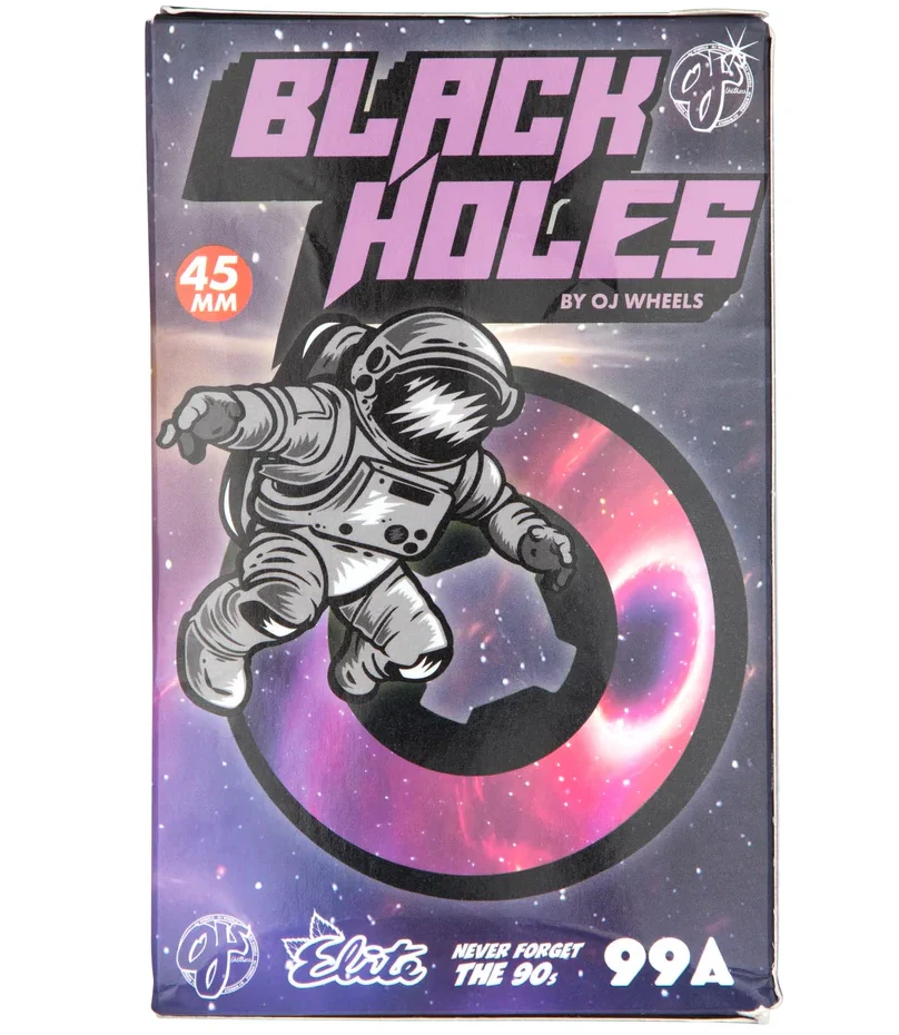 OJ - Black Holes Mini Chubbies 45mm 99a Wheels | Black - Image 4