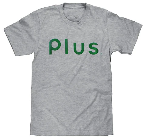 Plus - P'Lix Tee | Heather Grey