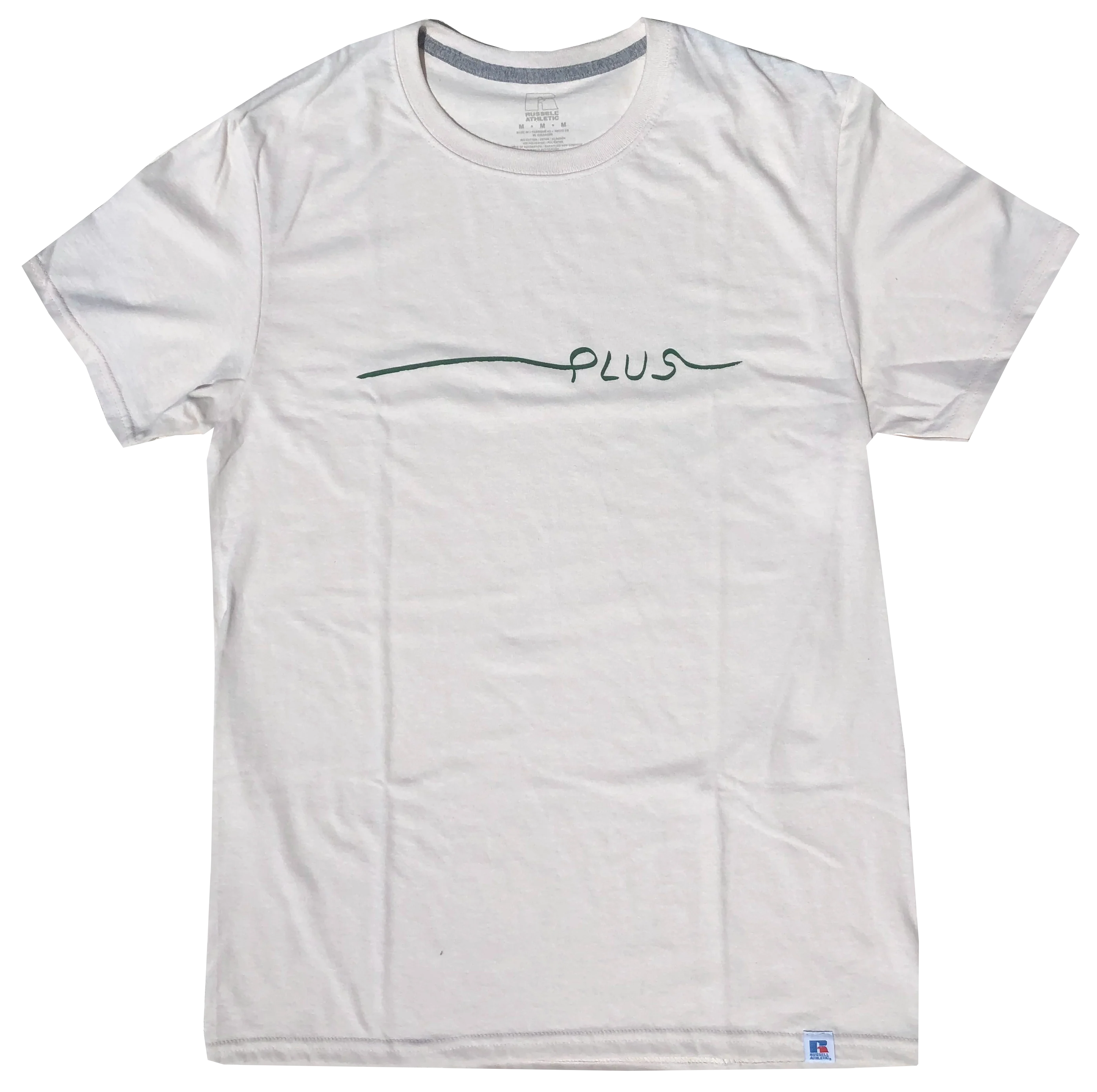 Plus - Script Tee | Natural