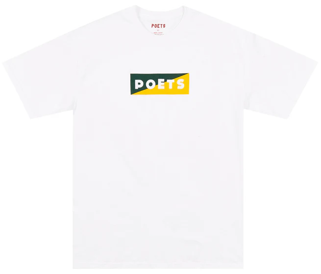 Poets - Cinzano Tee | White