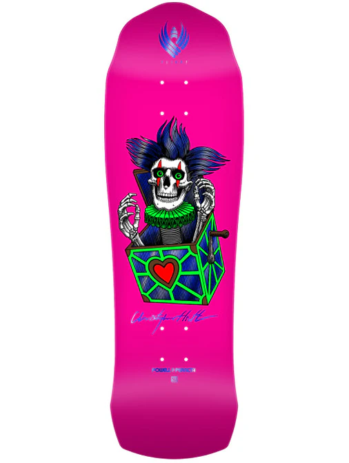 Powell Peralta - Chris Hiett 'Skull' 9.5" Deck (Flight Construction)