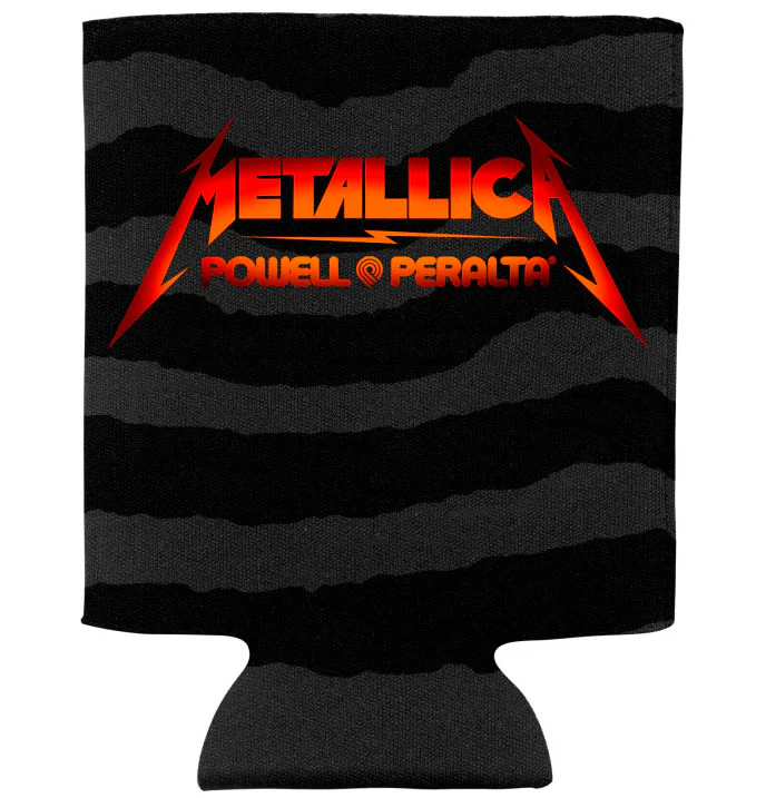 Powell Peralta - Metallica Collab Koozie | Black - Image 2