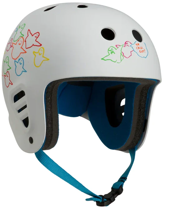 Pro-Tec - Gonz Birds Full Cut Helmet | White - Image 2