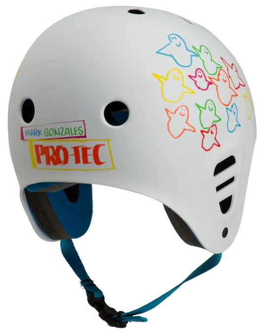 Pro-Tec - Gonz Birds Full Cut Helmet | White - Image 3