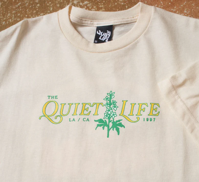 Quiet Life - Eliza Flowers Tee | Cream - Image 3
