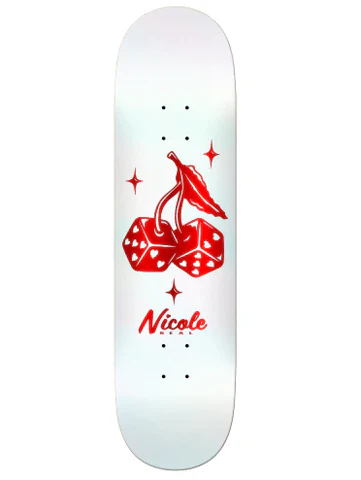Real - Nicole Hause 'High Roller' 8" Deck (Twin Nose)