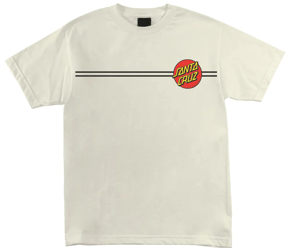 Santa Cruz - Classic Dot Tee | Cream