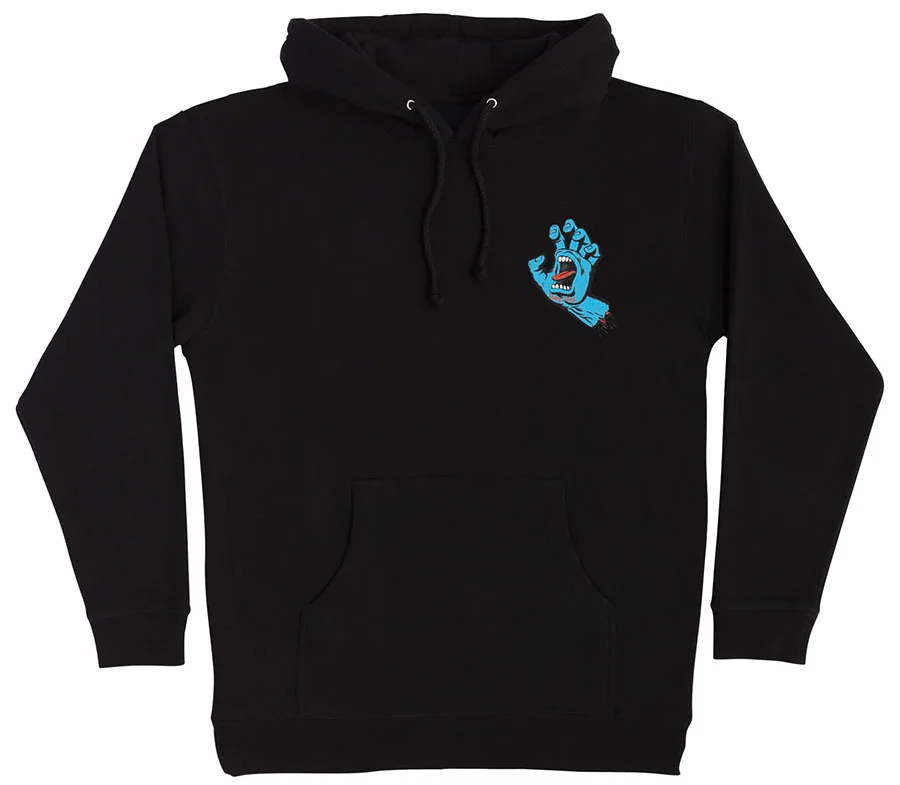 Santa Cruz - Screaming Hand Hood | Black