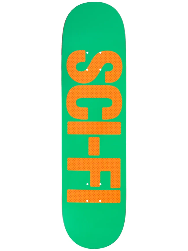 Sci-Fi Fantasy - High Gloss Big Logo 8.25" Deck | Green