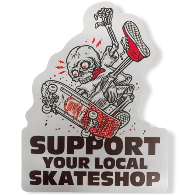 SSD x Todd Bratrud - Skate Shop Day 'Support' Sticker