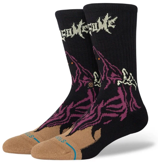 Stance - Welcome 'Skelly' Socks | Black