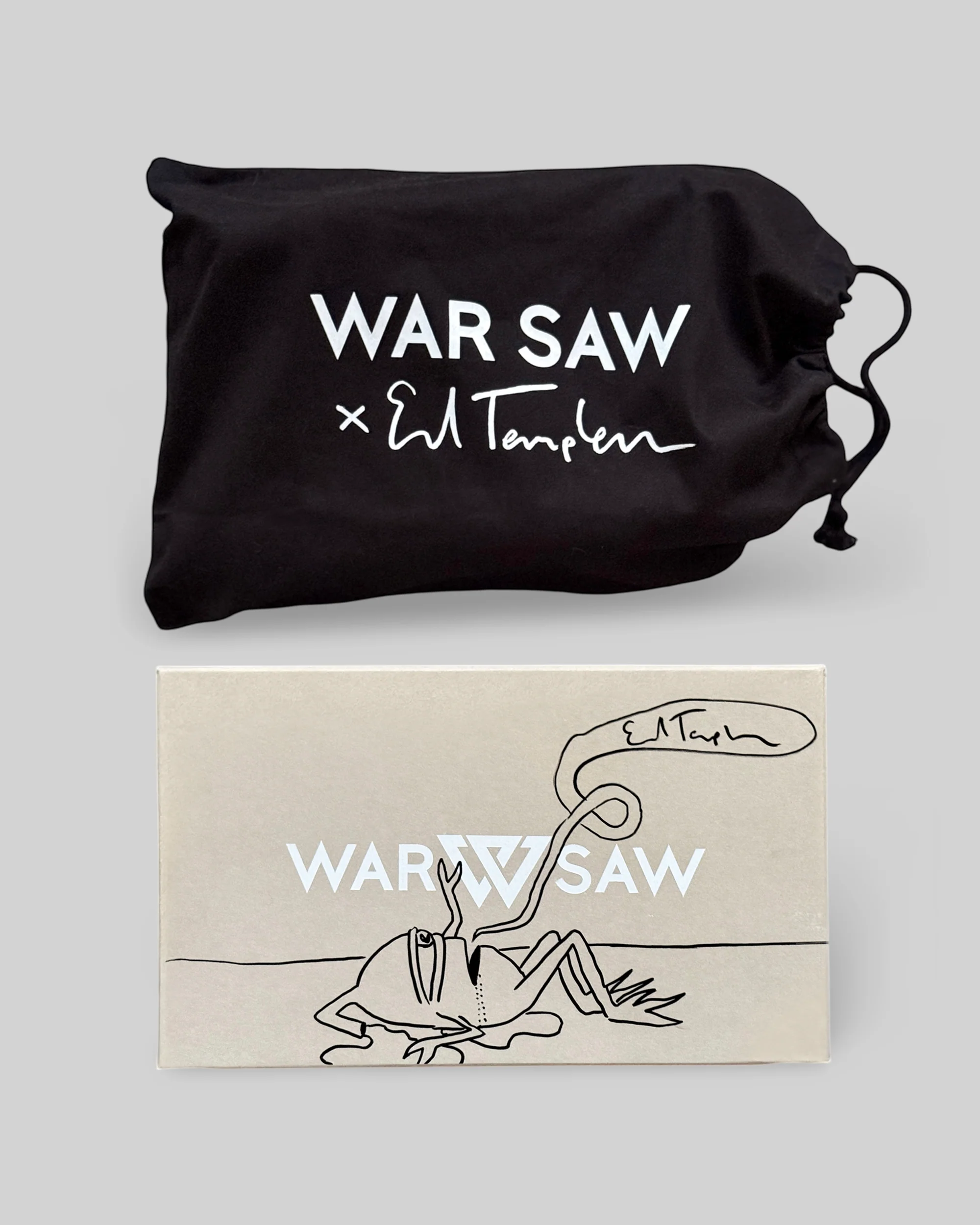 War Saw - Stranger Slip-On Shoes | Templeton Collage (Canvas) - Image 3