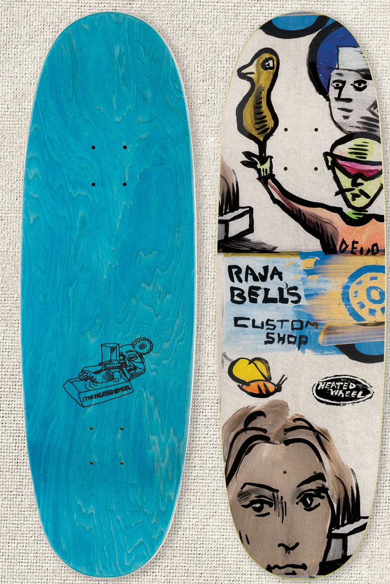 The Heated Wheel - Raja Bell 8.75" Deck (90's Egg Shape) - Image 2