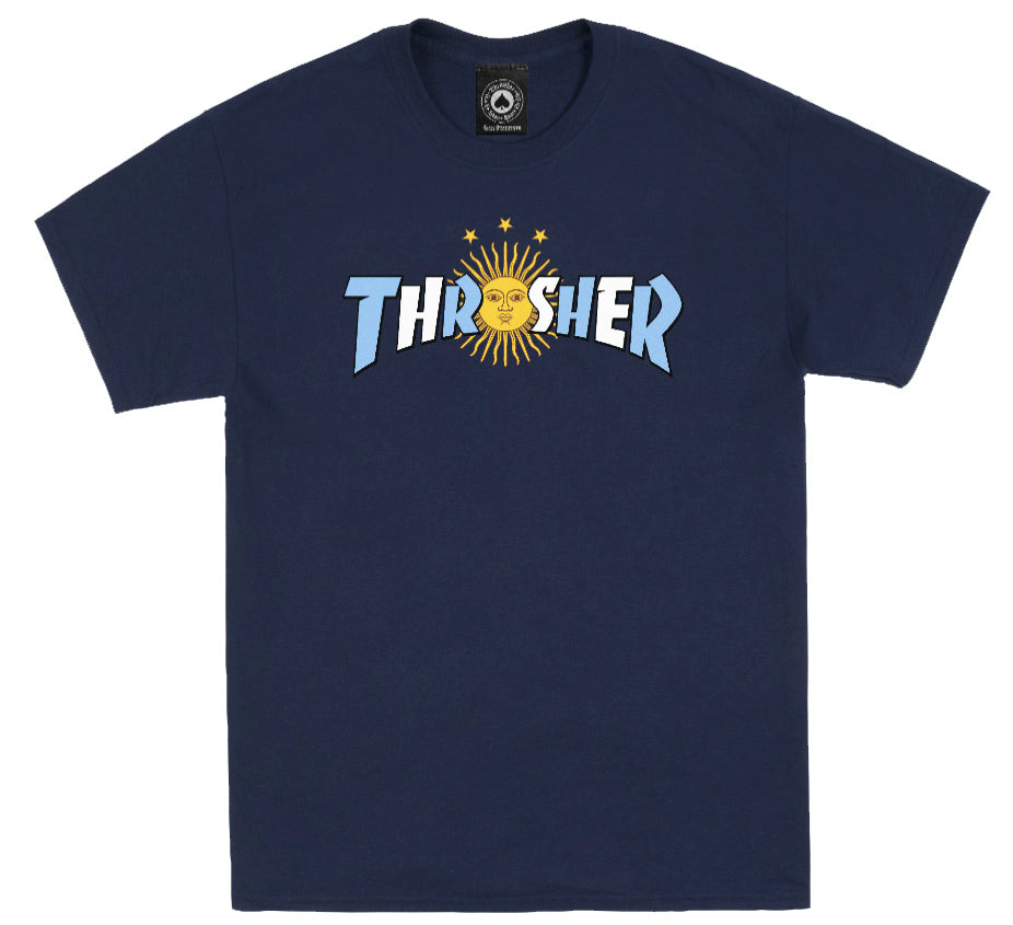 Thrasher - Argentina Tee | Navy