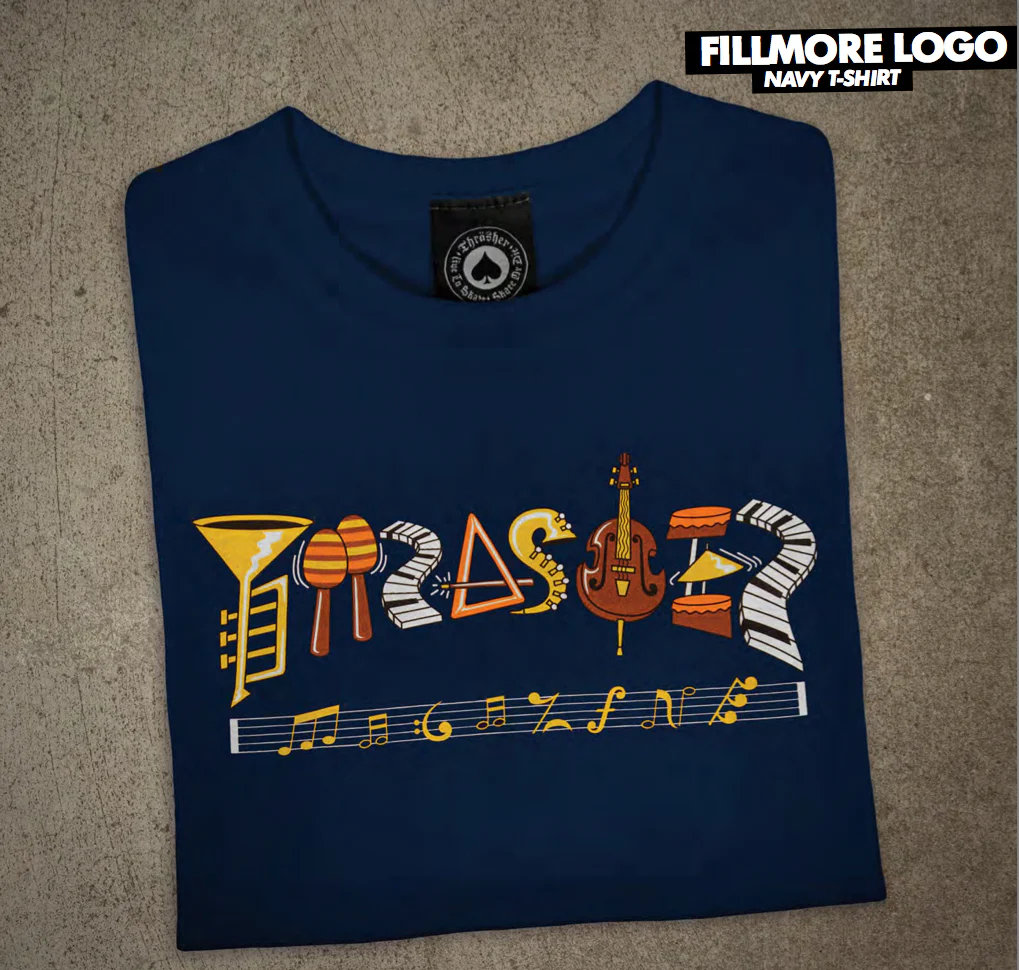Thrasher - Fillmore Logo Tee | Navy - Image 2
