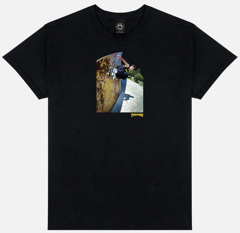 Thrasher - Mic-E Wallride Tee | Black