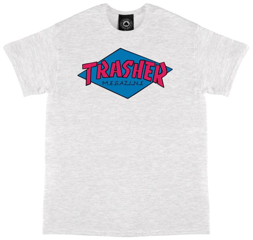 Thrasher - Trasher Logo Tee | Ash Gray