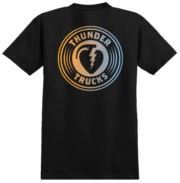 Thunder - Charged Tee | Black Gold Gradient